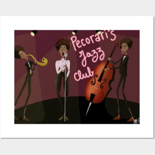 Jazz Club Posters and Art